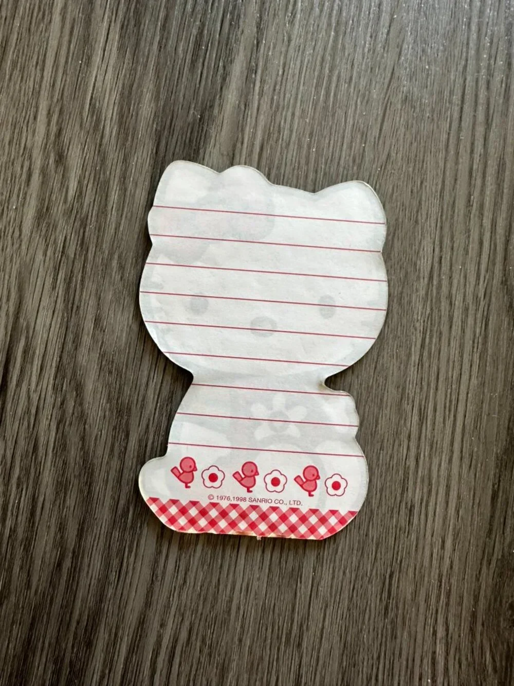 NEW Hello Kitty Notepad / Notes Paper - Collectible - 1990s
